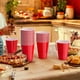 thumbnail image 1 of Vaso Plastico Rojo Desechable Fiesta 470 ml x 100 uds, 1 of 9