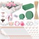 thumbnail image 1 of Kit Bouquet XunYee de 20 Hojas y 100 Piezas para Envoltorio, 1 of 3
