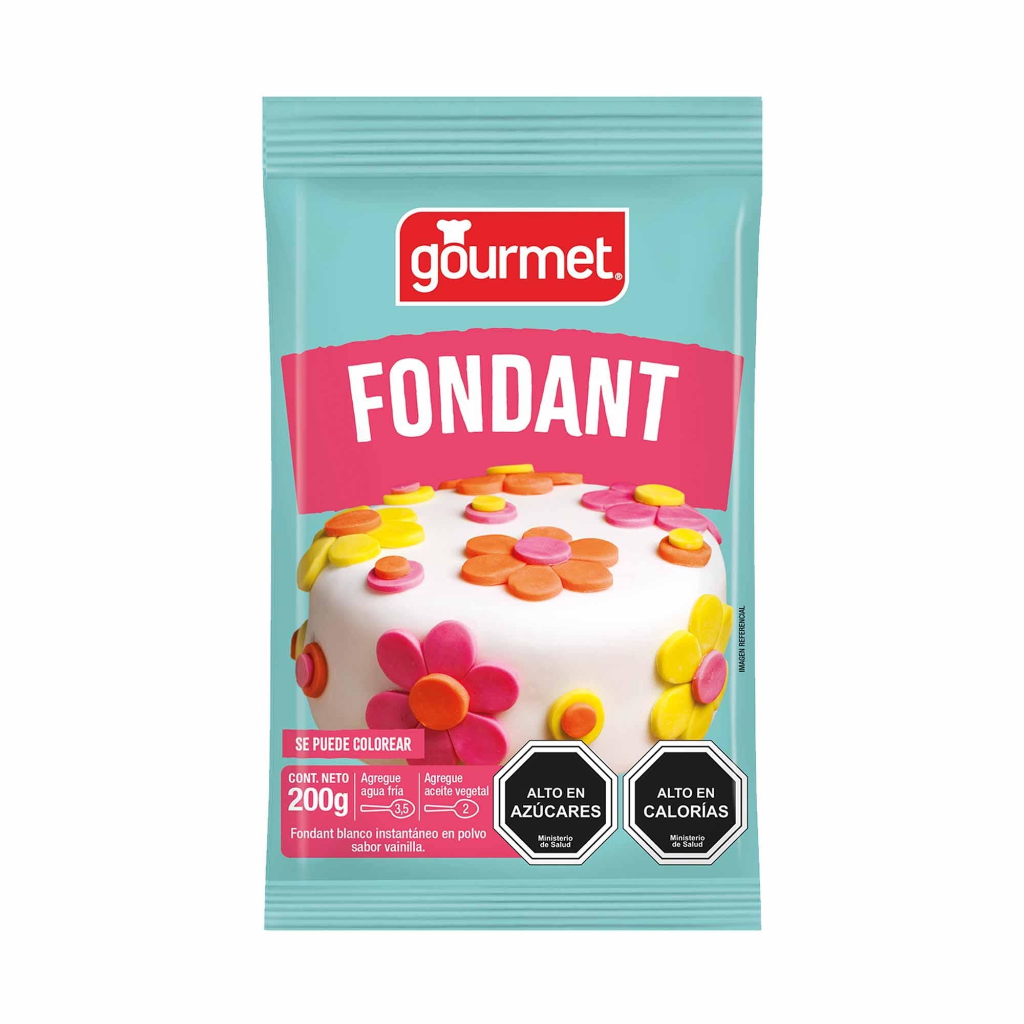 Fondant En Polvo Bolsa 200 g Gourmet