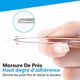 thumbnail image 5 of Pinzas profesionales de acero inoxidable para cejas (6 unidades) de precisión para eliminar puntos negros, pelos encarnados, pestañas y barba., 5 of 5