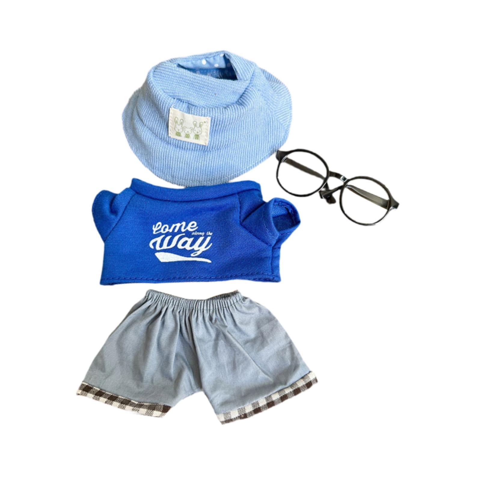 Bothyi - Ropa Para Muñecas De 6 Pulgadas, Sombrero, Lindo Traje Ropa Para Muñecas Para Niños, Muñeca De Felpa, Muñeca Para Niña, Estilo A