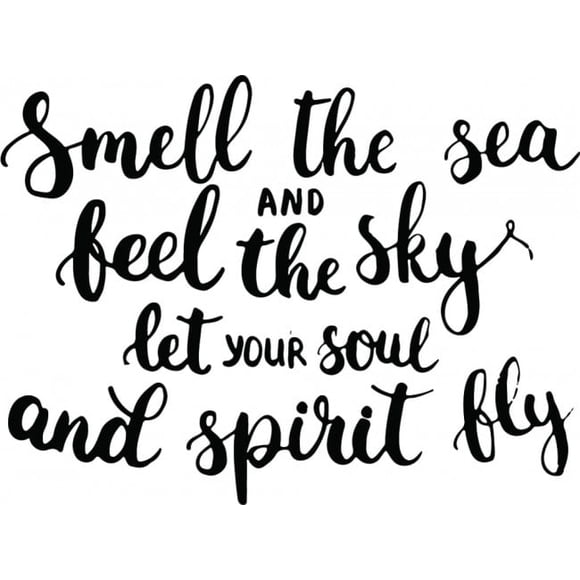 Decomural Smell The Sea Inspirational WS-45623