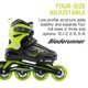 thumbnail image 3 of Patín en línea Rollerblade Phoenix Ajustable negro/azul, 3 of 7