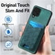 thumbnail image 4 of Funda Billetera con Soporte para Samsung Galaxy A12 Protector Delgado Verde, 4 of 6