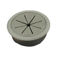 Magideal - Cubierta Para Orificios De Cables, Ocultador De Cables, Organizador De Cables Para Gestión Y Protección De Cables, Ojal De Escritorio Flexible Para Pc Gris Oscuro