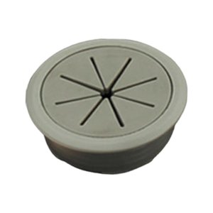 Magideal - Cubierta Para Orificios De Cables, Ocultador De Cables, Organizador De Cables Para Gestión Y Protección De Cables, Ojal De Escritorio Flexible Para Pc Gris Oscuro