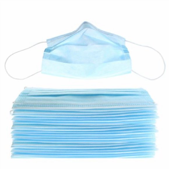 Cubrebocas desechables Dr.ProtekT de 3 capas (paquete de 10)