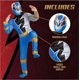 thumbnail image 3 of Disfraz azul de Power Ranger Dino Fury para niños, tamaño mediano, 3 of 7