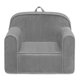 thumbnail image 1 of Silla infantil Delta Children Cozee de 18 meses o más de terciopelo visón gris, 1 of 8