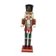 thumbnail image 4 of Figura decorativa de cascanueces de madera, títere, artesanía de escritorio, decoración navideña, estatua para chimenea, hogar, vacaciones, cumpleaños Estilo D, 4 of 5