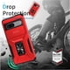 thumbnail image 5 of Funda Armada para Google Pixel 7 con Tapa Deslizante y Soporte Magnético Giratorio Rojo, 5 of 5