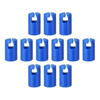 Magideal - Caja De Trampolín, Tapas Para Postes, Cubierta Protectora, Suministros De Reparación, Soporte Superior De Red De Trampolín Duradero Para Niñas Y Niños 12 Piezas