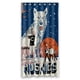 thumbnail image 1 of Cortina de ducha Connecticut Huskies, juego de cortina de baño con ganchos, tamaño 36 x 72 pulgadas, 1 of 3