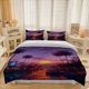 thumbnail image 1 of 3pcs Cyberpunk Street Scene Pattern Three-Piece Set Soft And Comfortable Bedding Set Available in All Seasons, 1 of 5