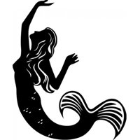 Rienda Libre Graphics - Decomural Mermaid Fairy Tale Ws-32676