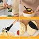 thumbnail image 5 of Utensilios de cocina de silicona, 12 piezas, sartén antiadherente, utensilios de cocina, espátula con mango de madera, cuchara sopera, raspador, traje, 5 of 5
