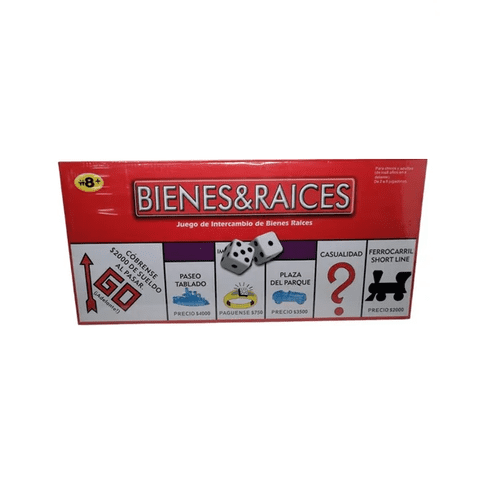 Genérico - Juego De Mesa Bienes Y Raices