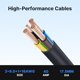 thumbnail image 4 of Cable de Carga para Vehículo Eléctrico BESENERGY 6 m 40 A 220‑240 V J1772, 4 of 8