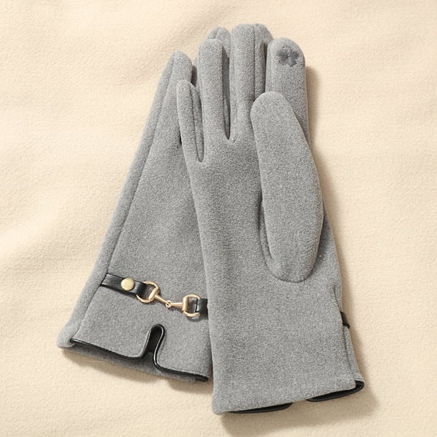 Women's Warm Windproof Gloves with Sensitive Touch Screen Texting Fingers - Perfect for Winter!