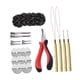 thumbnail image 5 of Kit De Herramientas De Extensión De Cabello 500 BOWS DE Silicona Anillos Para Salón De Barbería Color 1, 5 of 5