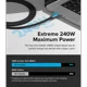 thumbnail image 3 of Cable Ringke USB 3.2 Gen 2x2 USB C (1m) 240w, 3 of 9