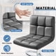thumbnail image 3 of Taburetes de bar Homall, modernos, de piel sintética, ajustables, juego de 2, 3 of 8