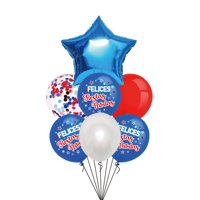 Genérico - Set De Globos Metalizados Diseño Fiestas Patrias 7 Pzas