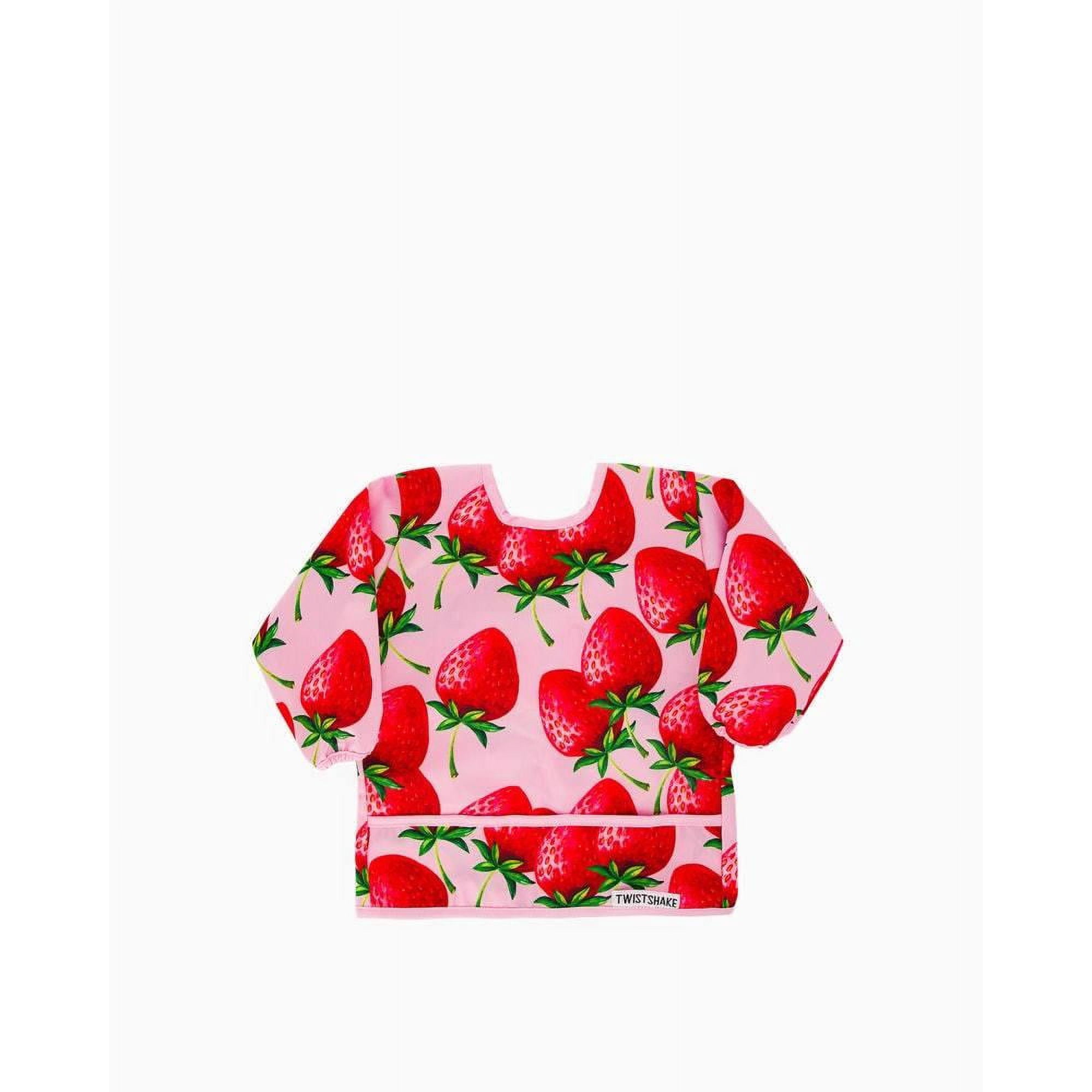 Twistshake - Babero Manga Larga Frutilla