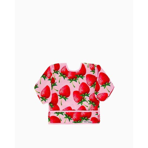 Twistshake - Babero Manga Larga Frutilla