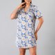 thumbnail image 2 of Camisero Satin Print Flores Mujer 33826-244, 2 of 3