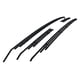 thumbnail image 2 of Grille APG, 4 unidades, con forma de palanquilla horizontal negra, 8 x 6 mm, para coche, 2 of 4