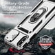 thumbnail image 5 of Estuche GANGXUN para iPhone X/Xs, soporte giratorio 360°, estilo mecánico y magnético, 5 of 5