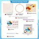 thumbnail image 5 of Kits de aguja de punzón para adultos principiantes, bricolaje, estilo hawaiano, juego de bordado de aro de 8 pulgadas, herramienta de aguja de punzón para manualidades artísticas, ideal para todas las, 5 of 5