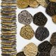 thumbnail image 1 of Monedas piratas Beverly Oaks, metal, oro y plata, 2 escudos españoles, 1 of 6
