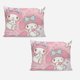 thumbnail image 2 of My Melody 3-Piece Bedding Set For Kids Boys Girls Adult Cartoon Warm Cute Fashion Holiday Present Gift Bed Sheets, 2 of 5