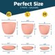 thumbnail image 2 of Macetas Lifemaster 3 piezas rosa apilables 18 cm 17 cm 15 cm, 2 of 7