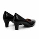 thumbnail image 4 of Zapato Formal Mujer Taco Cónico Charol 034, 4 of 8