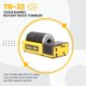 thumbnail image 2 of Pulidora de rocas Tumble‑Bee TB‑22 Doble con 2 barriles de 2 lb, 2 of 7