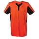 thumbnail image 1 of Jersey Martin Sports con dos botones para adulto, talla 3X, naranja/negro, 1 of 1
