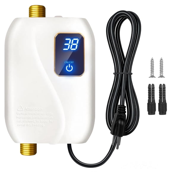 Calentador de agua xwdzswgs 110V 3000W sin tanque digital