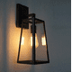 thumbnail image 4 of Aplique Farol Rectangular Porta Ampolleta E27 Negra, 4 of 4
