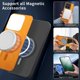 thumbnail image 4 of Magnetic Slim Case for Xiaomi 14 5G with Camera Guard & Anti-Scratch Back Yellow, 4 of 6