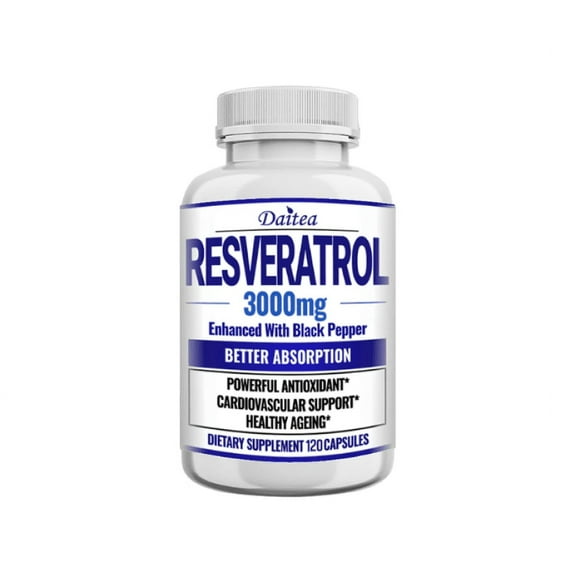 Resveratrol Extracto Puro De Resveratrol 3000mg 120caps