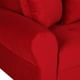 thumbnail image 3 of Sofa Lua 3C Felpa 20 Rojo, 3 of 6