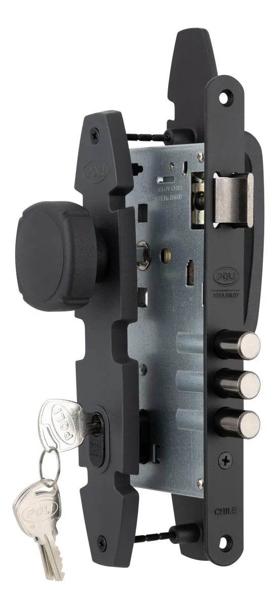 Poli - Cerr Emb Nordica Oval B60 Acc 1 2 Negro Bt