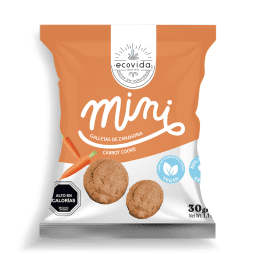 Galleta Mini Zanahoria Sin Azúcar 30gr - Caja 30 unid | Lider