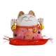 thumbnail image 1 of Estatua Gato De La Suerte Alcancía Rosa, 1 of 3