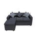 thumbnail image 2 of Seccional Croacia Reversible Negro, 2 of 3