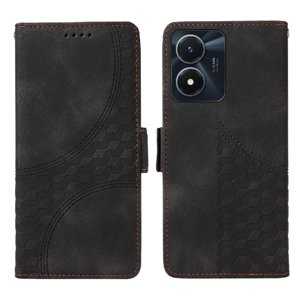 Carcasa Foxdock Vivo Y02S De Cuero Pu, Diseño Acolchado Clásico, Protección Contra Caídas Y Rayones