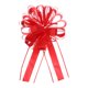 thumbnail image 1 of Uxcell Gran Lazo de Tirón Organza para Envolver Regalos Cintas para Bodas Presentes de Navidad Rojo, 1 of 6